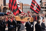 Baresi funeral sees Milan fans pay tribute and jeer Cardinale