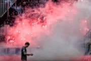 Feyenoord apologise after fireworks cause burns and eye injuries for visiting fans