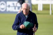 Celtic fans protest against Dermot Desmond at Alfred Dunhill Links tournament in St Andrews