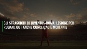 Gli strascichi di Juventus-Roma: lesione per Rugani, out anche Conceição e McKennie