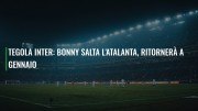 Tegola Inter: Bonny salta l'Atalanta, ritornerà a gennaio