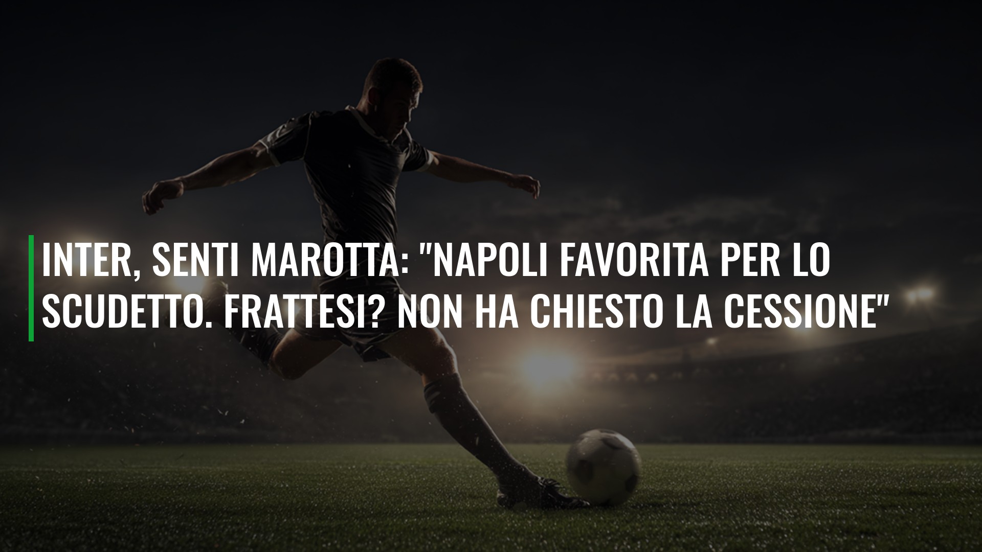 Inter, Marotta: "Napoli favorita per lo scudetto. Frattesi? Non ha chiesto la cessione"