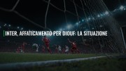 Inter, affaticamento per Diouf: la situazione